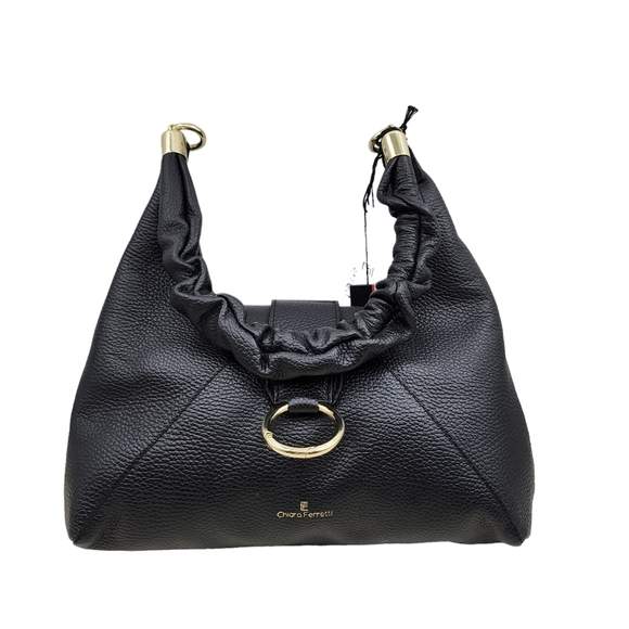 Chiara Ferretti Handbags - Chiara Ferretti Women's Made In Italy Genuine Leather Shoulder Bag